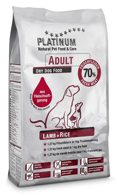 Platinum Adult Lamm+ris 1,5kg 