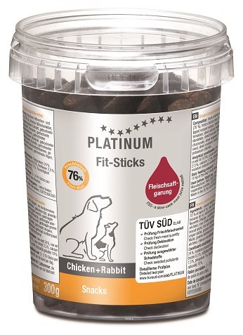 Platinum Fit-Sticks Chicken & Rabbit 300g