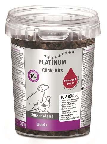 Platinum Clik-bits Chicken & Lamb 300g