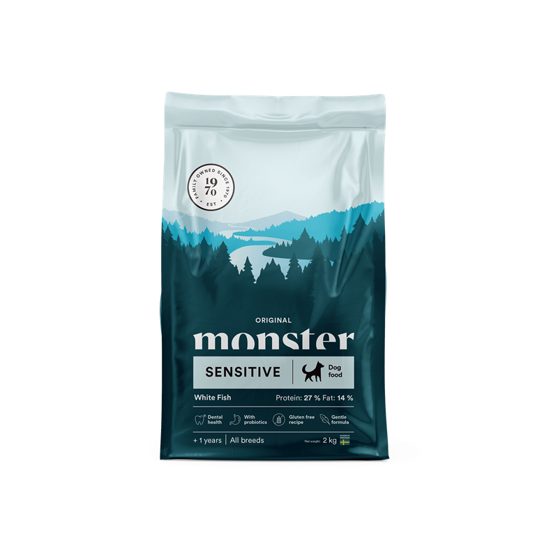 Monster Original Sensitive White Fish 2kg
