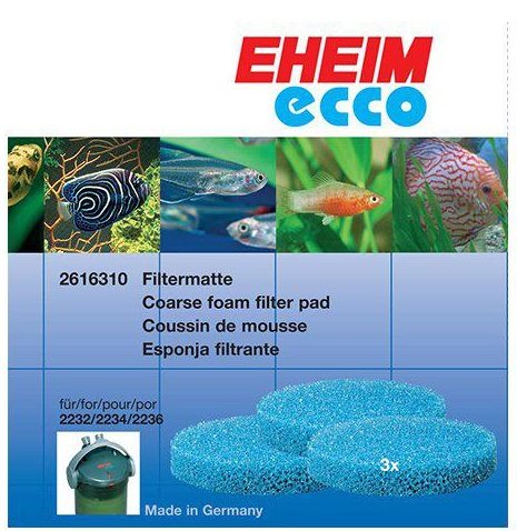 Filterplattor blå/Ecco Pro