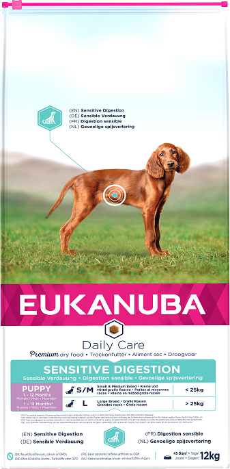 Eukanuba Dog Puppy Sensitive Digestion 12kg
