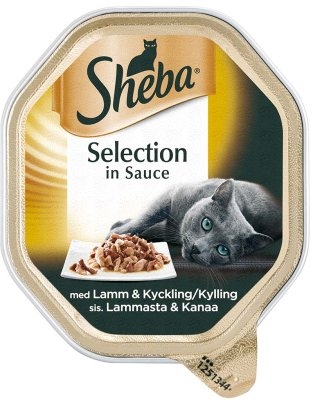 Sheba Selection lamm & kyckling 85g
