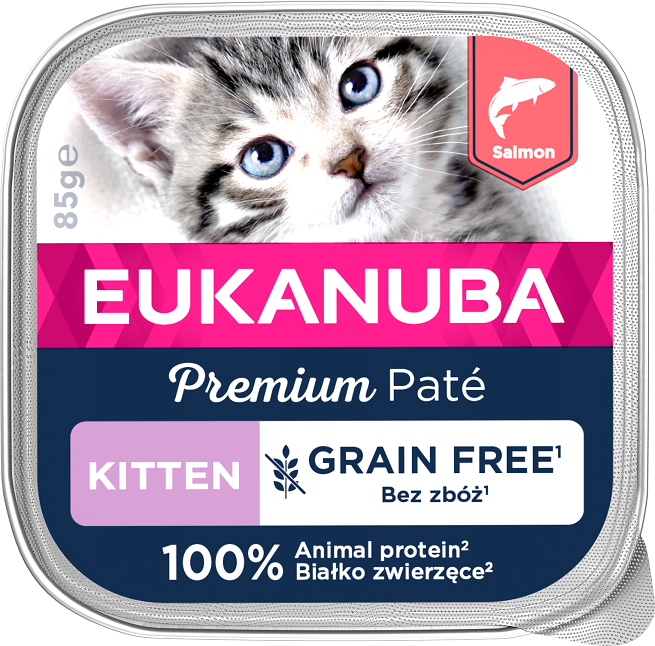 Eukanuba Kitten Salmon Pate 85g