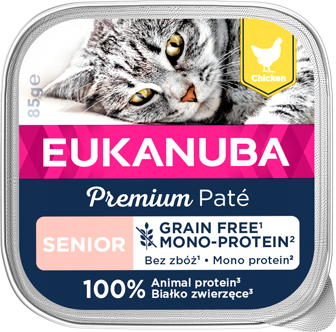 Eukanuba Senior Chicken Pate 85g