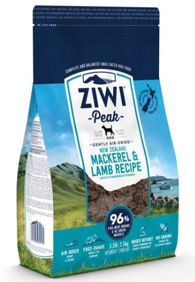 Ziwi Peak Dog air-dried mackrel & lamb 2,5kg