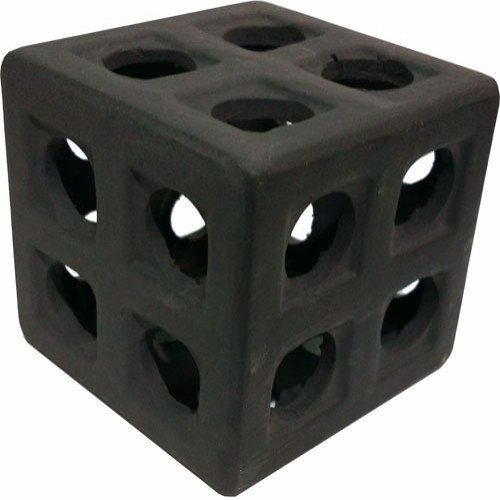 Räk/malhåla kub mörk 6,6x6,6x6,6cm
