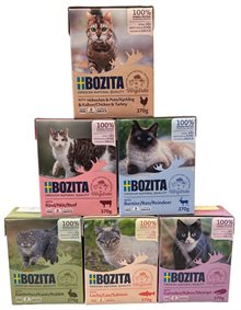 Bozita Våtfoder Katt 6x370g i sås olika sorter